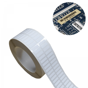 High Temperature Poliamid termotransferowe Etykiety PCB Label Tracking Zdjęcie sztancowanie