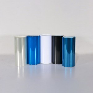 Farbig Transparent BOPET Trennfolie PET Silikontrennfolie beschichtet für Selbstklebende Bottom Übertragung