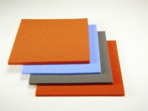 Die Sny Silicone Sponge Gasket Plaat vir Seals, Press Pads, isolasiemateriaal