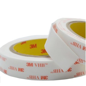 Cinta 3M VHB Serie 4945 y 4946 de doble cara blanca (1.1mm)